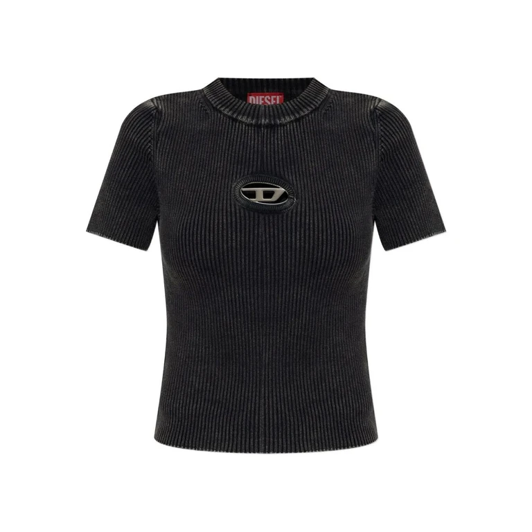 Pull Col Rond - Noir