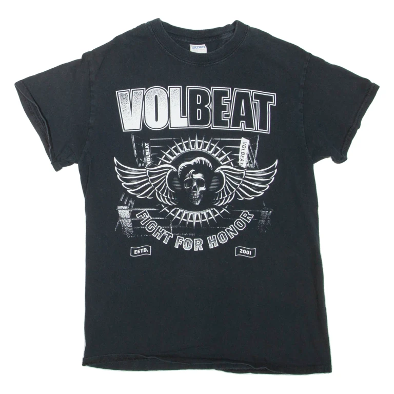 GILDAN Mens T-Shirt Black S