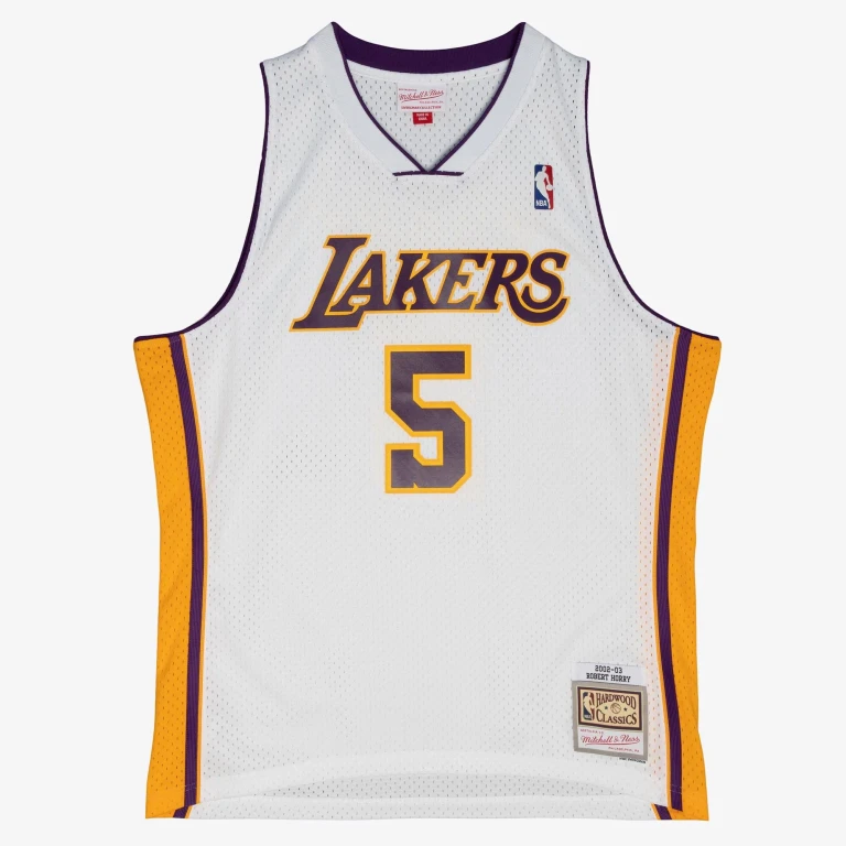 Men's NBA Alternate Jersey Lakers 2002 Robert Horry Jerseys