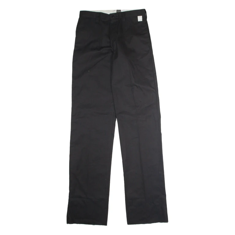 DICKIES Workwear Mens Trousers Black Regular Straight W30 L39