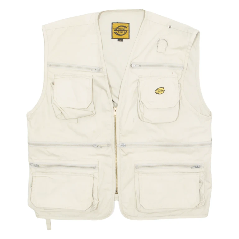 STUCKI THUN O Mens Waistcoat Brown M