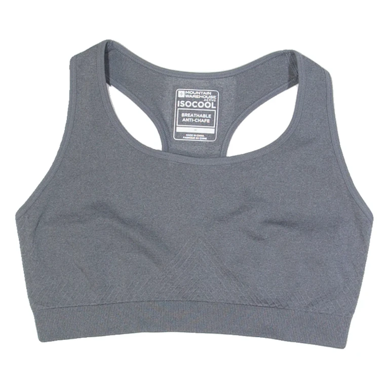 MOUNTAIN WAREHOUSE Womens Sports Vest Grey Sleeveless M
