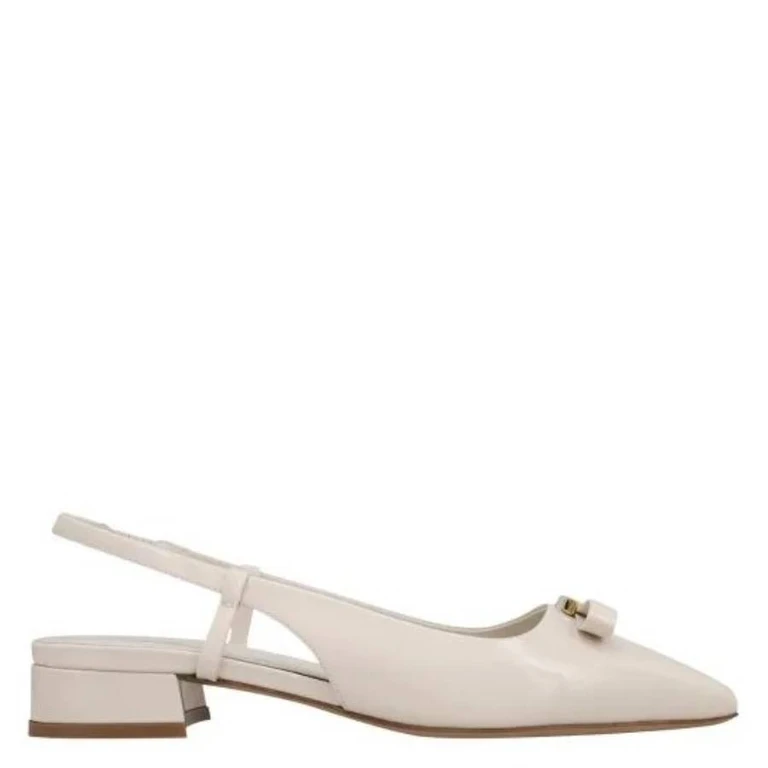 Ferragamo Marlina Leather Ballet Flats