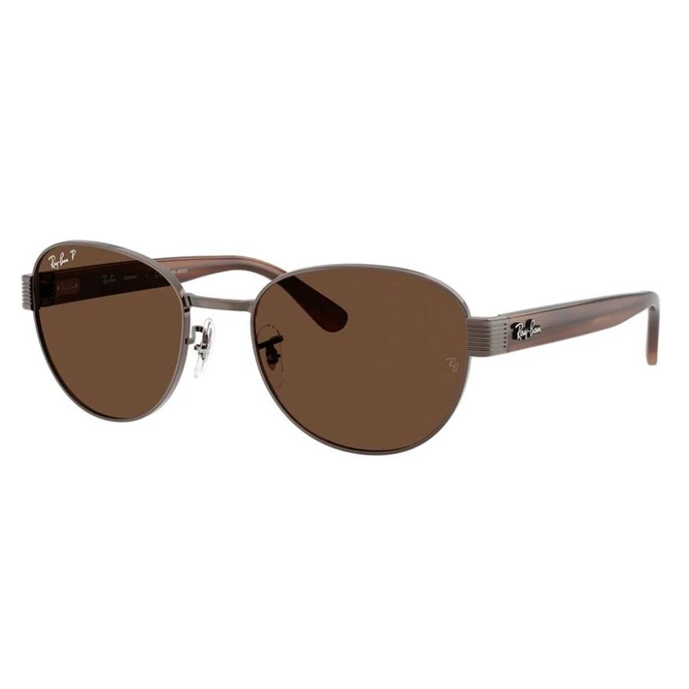 Ray Ban Brown Polarized Square Unisex Sunglasses RB3766CH 9259AN 54