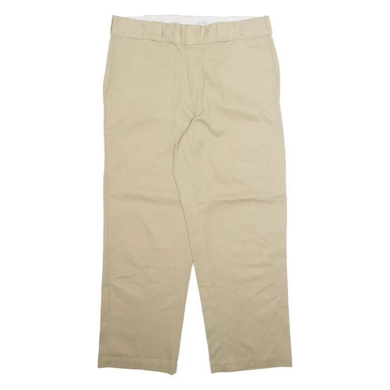 DICKIES Chino 874 Mens Trousers Beige Regular Straight W34 L27