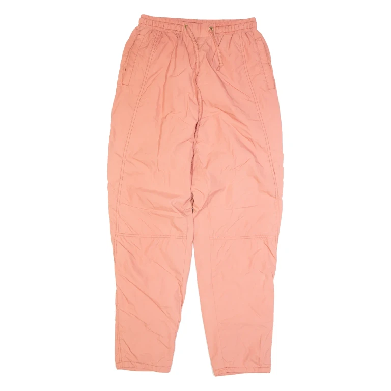 Womens Track Pants Pink 90s Tapered M W28 L29