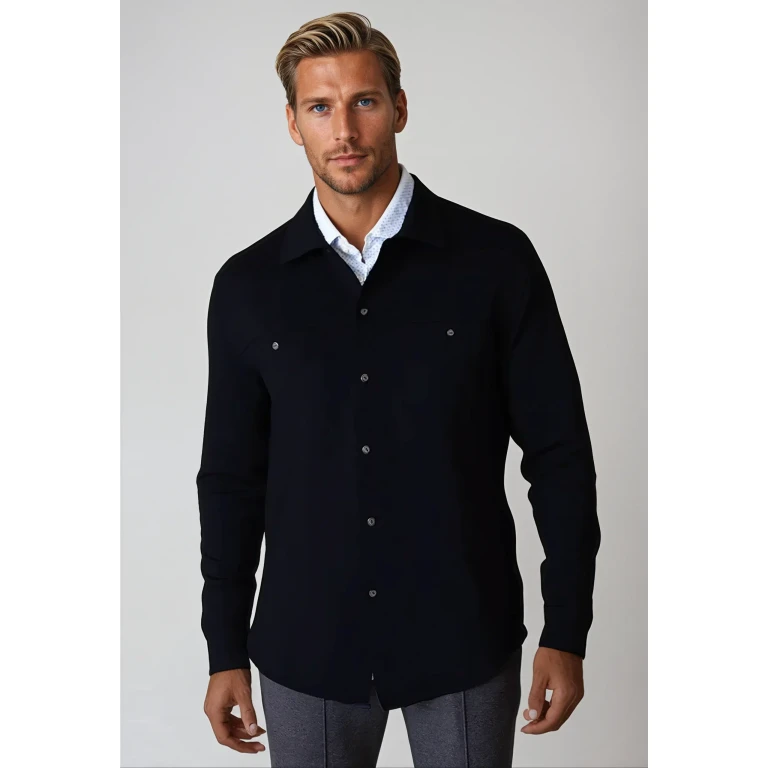 City CPO Shirt Jacket - Black