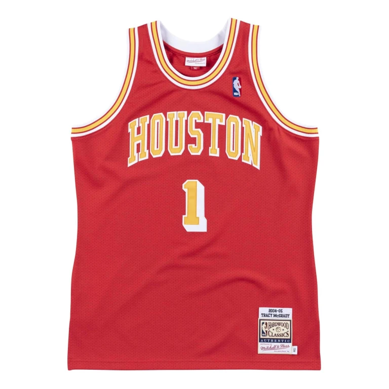 Men's NBA Authentic Jersey 2004 Houston Rockets Tracy Mcgrady Jerseys