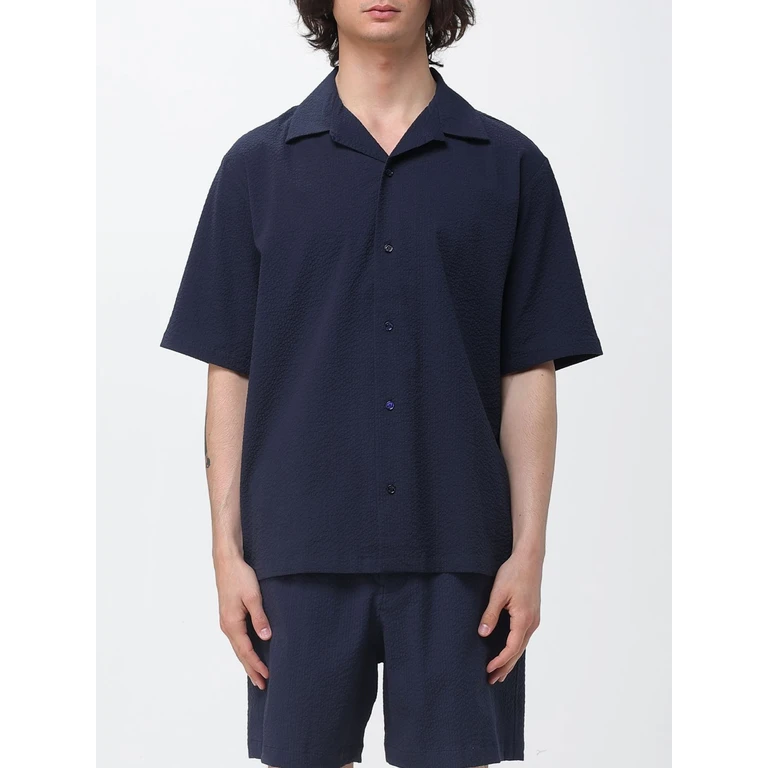 Shirt Men color Blue (QM00407WC50820413)