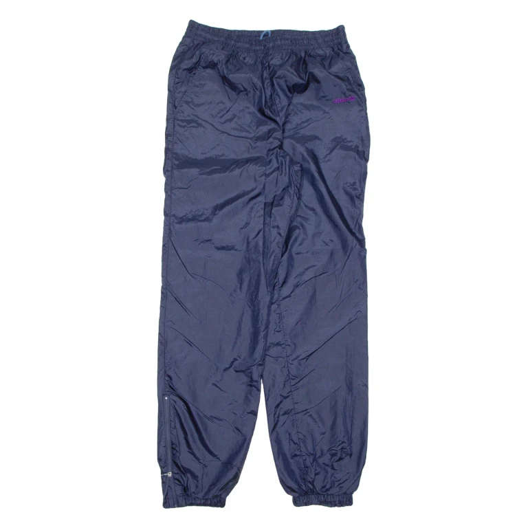 ADIDAS Lined Womens Track Pants Blue Tapered M W27 L31