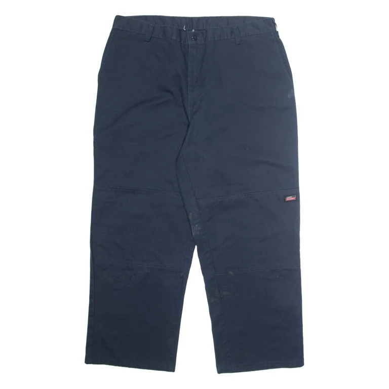 DICKIES Chino Mens Trousers Blue Regular Straight W36 L29