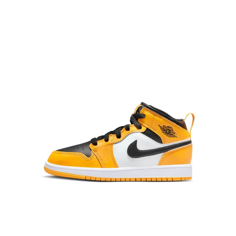 Preschool Retro 1 Mid 'Taxi' Ps Sneakers
