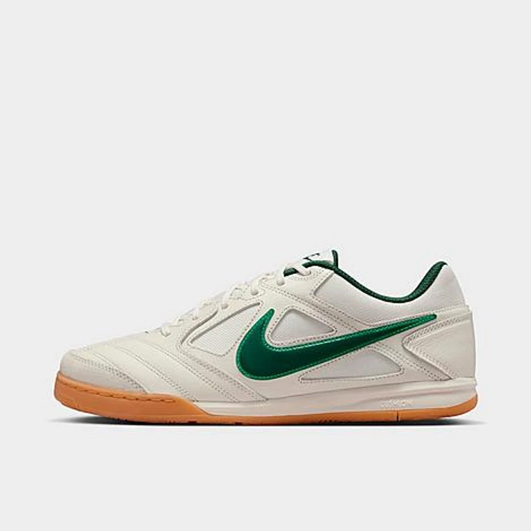 Nike Men's Gato Casual Shoes in Sail/Stadium Green/Gum Yellow Size: 4.0