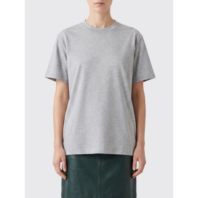 LOULOU DE SAISON Pima Cotton T-shirts (TELANTOLDSGREYMELANGE)