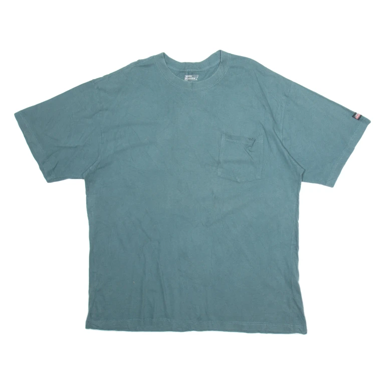 DICKIES Mens T-Shirt Blue XL