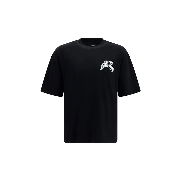 Black Cotton T-Shirt - Men