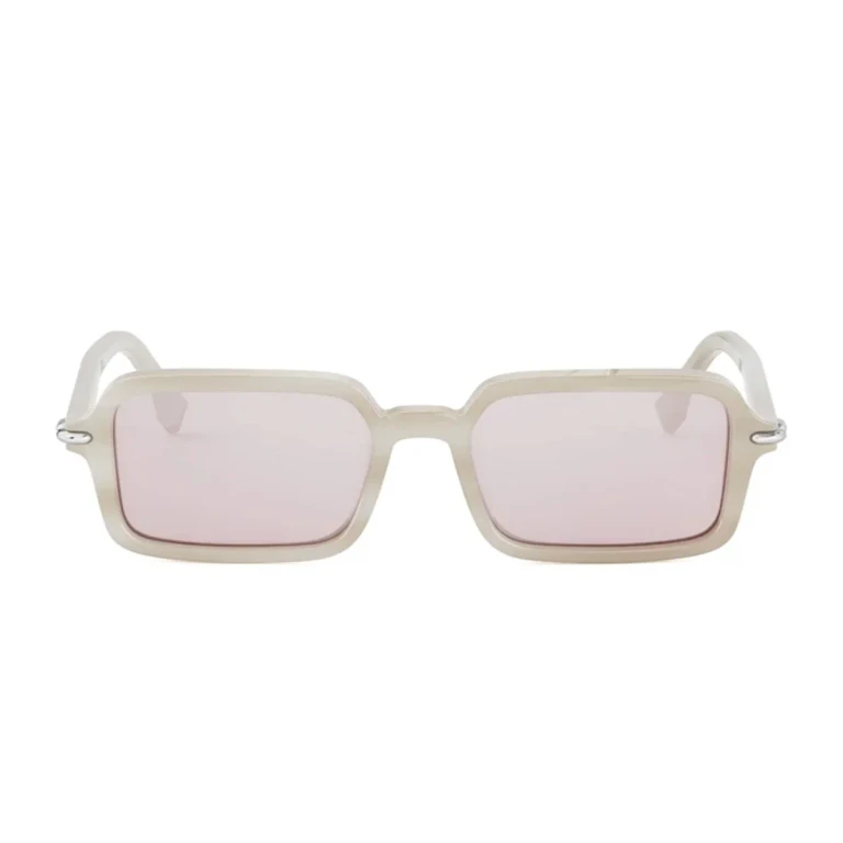 Fendi Selleria Light Brown Acetato Sunglasses - Women