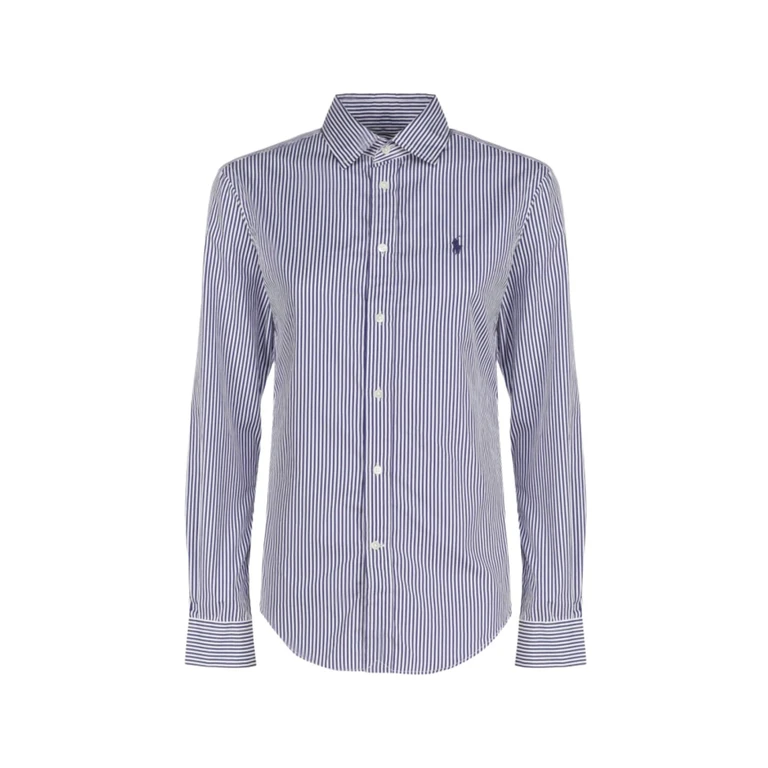 POLO RALPH LAUREN Slim Fit Striped Cotton Shirt