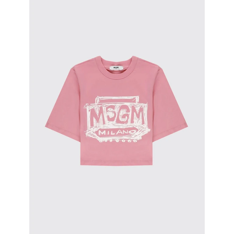 MSGM T-Shirt Kids color Pink (S6MSJGTH128MS070)