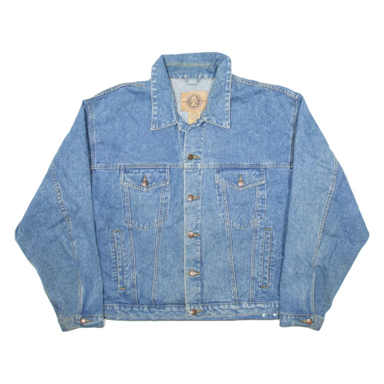 ARIZONA JEAN COMPANY Mens Denim Jacket Blue XL