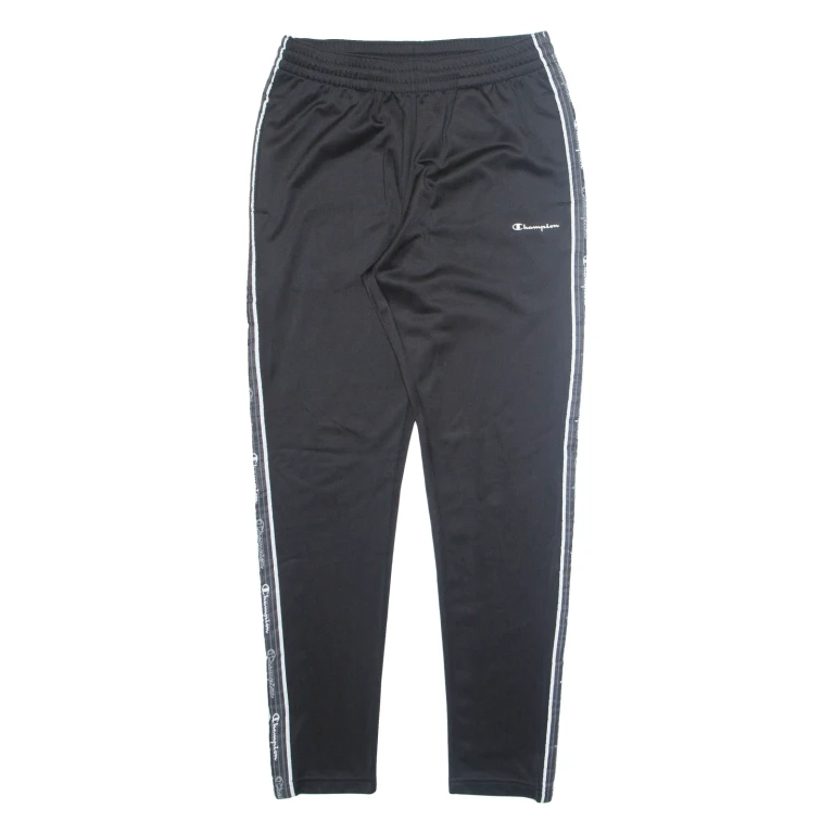 CHAMPION Mens Joggers Black Tapered S W28 L29 (FF2-091224-4326)