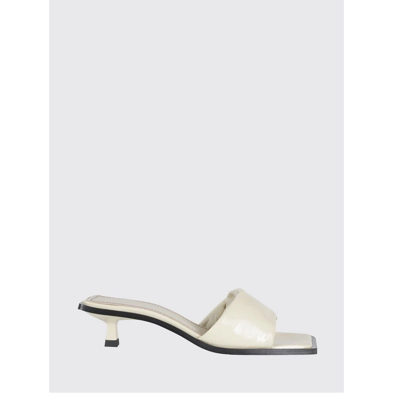 Heeled Sandal Woman color Cream (S10107205)