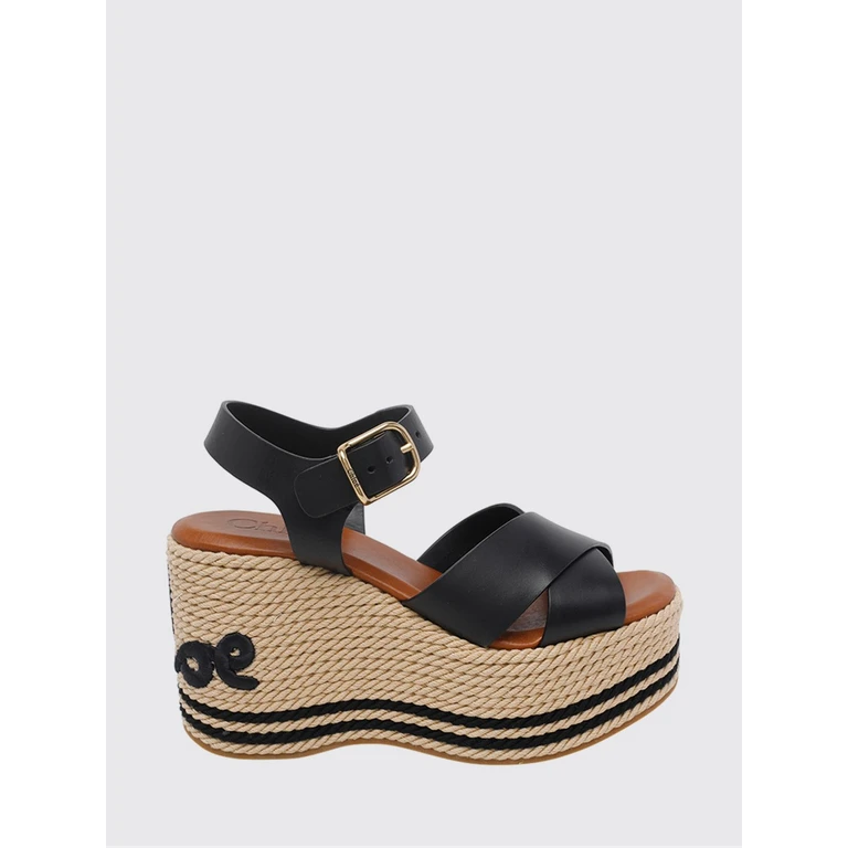 CHLOÉ Heeled Sandal Woman color Black (CH26U18ZXJ905)