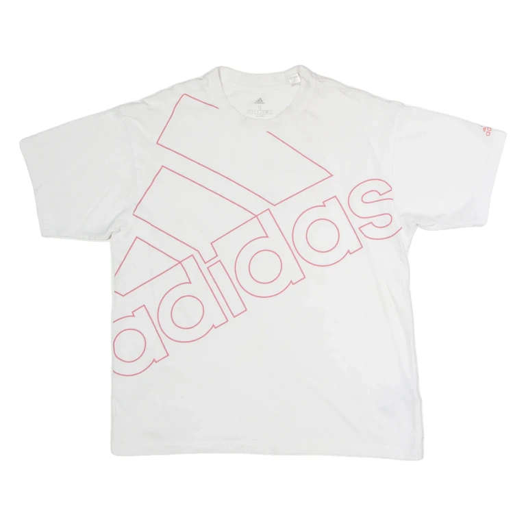 ADIDAS Womens T-Shirt White S
