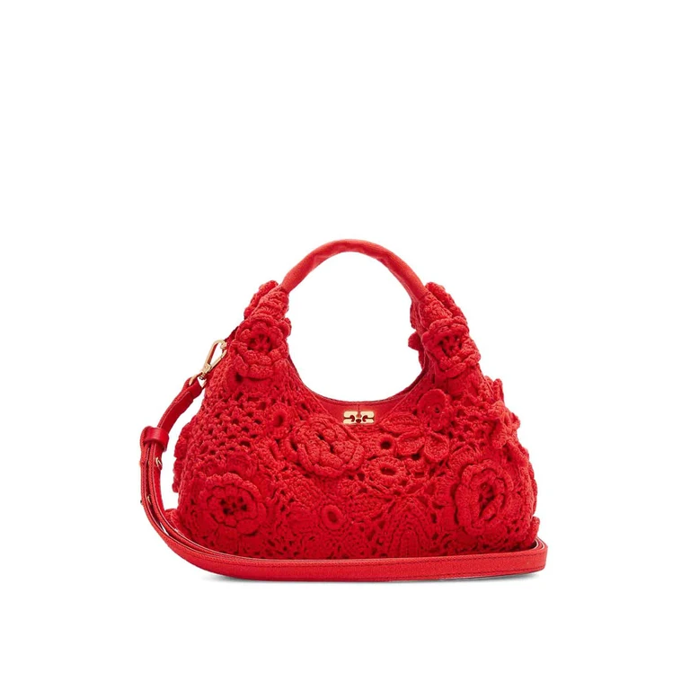 Ganni Sac Porté Épaule - Rouge (B207013306P)