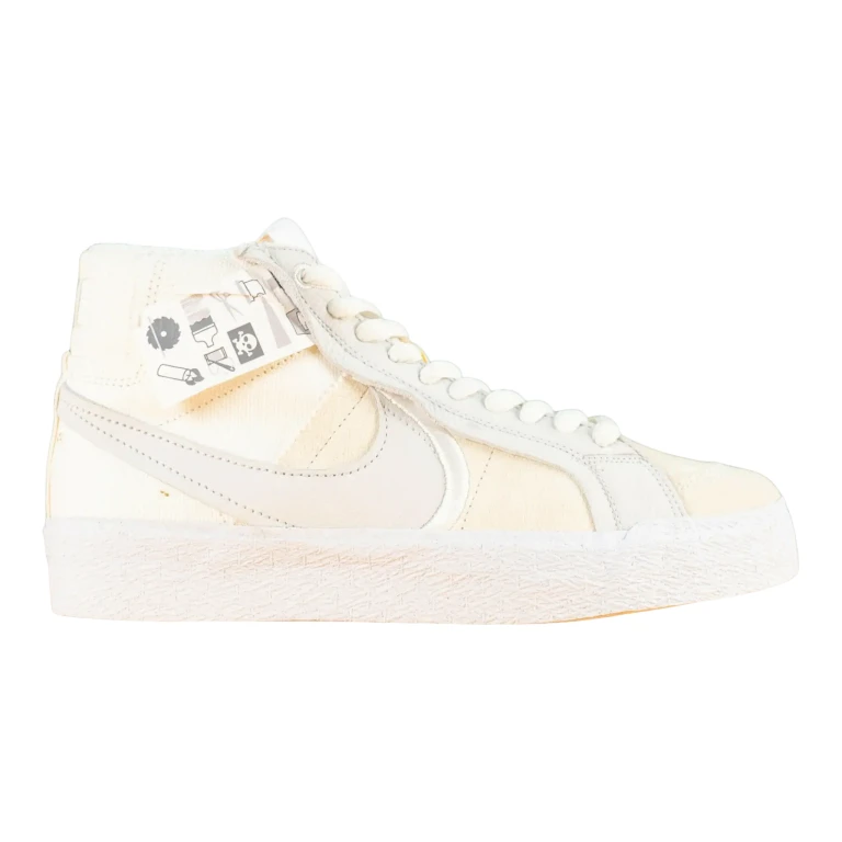 SB Zoom Blazer Mid Premium Plus Men Skateboard Shoes Summit White