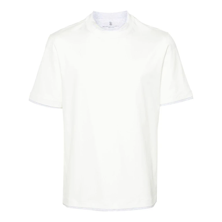 Brunello Cucinelli T-Shirt With Faux-Layering