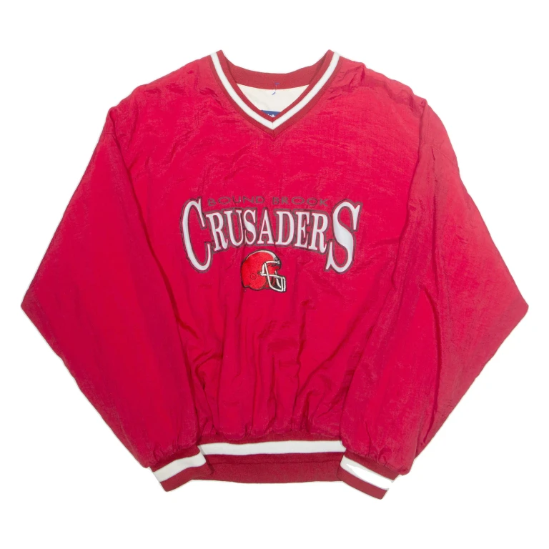HOLLOWAY Mens Pullover Jacket Red USA 2XL