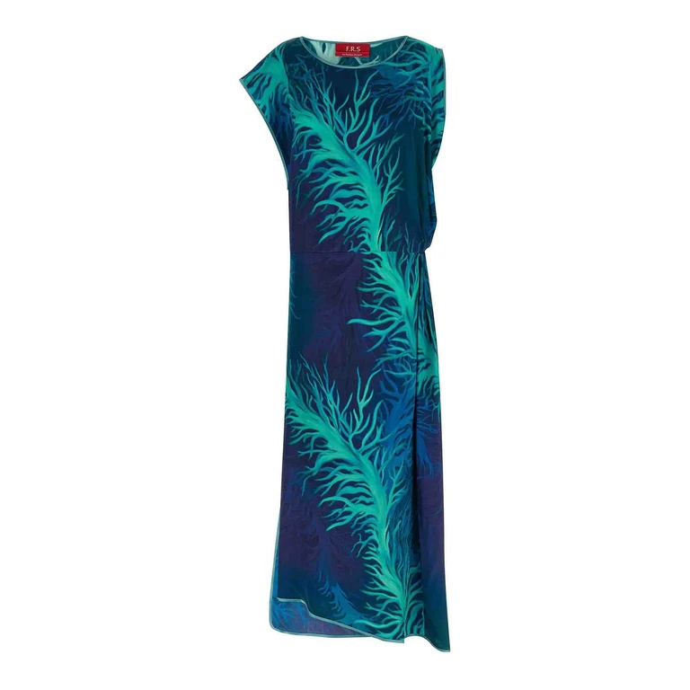 F. R.S For Restless Sleepers Maxi Robe - Bleu (AB000881TE00888187)