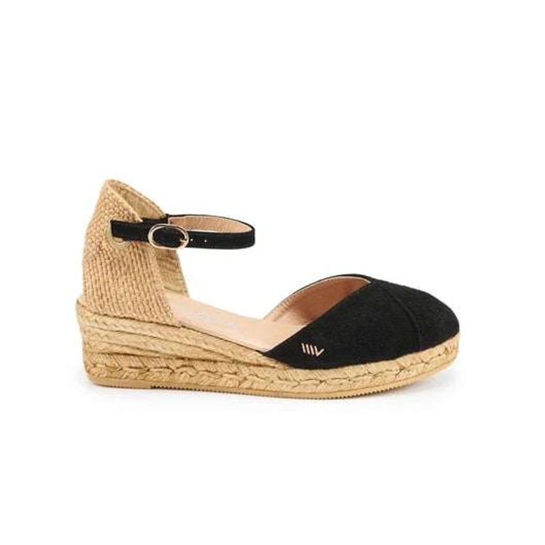 Pubol Suede Espadrille Wedges