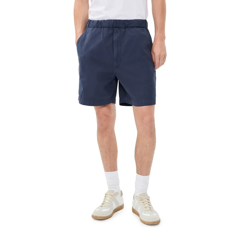 Madewell Poplin Pull-On Shorts Ink M