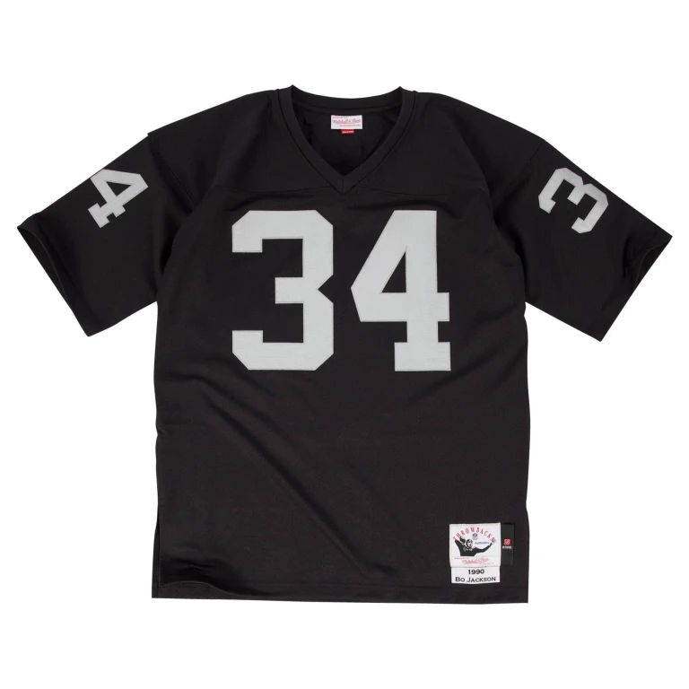 Men's NFL Authentic Jersey Oakland Raiders 1990 Bo Jackson Jerseys