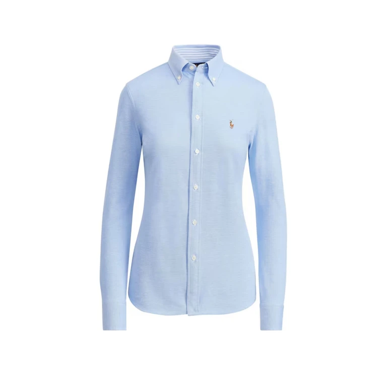 POLO RALPH LAUREN Slim Fit Knit Cotton Oxford Shirt