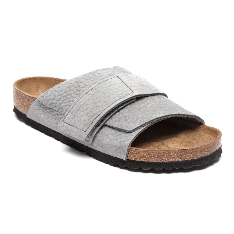 Kyoto Soft Footbed Nubuck Leather Desert Buck Whale Gray