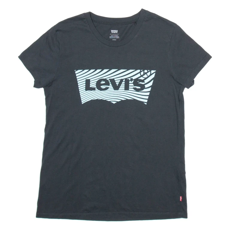 LEVI'S Mens T-Shirt Black S