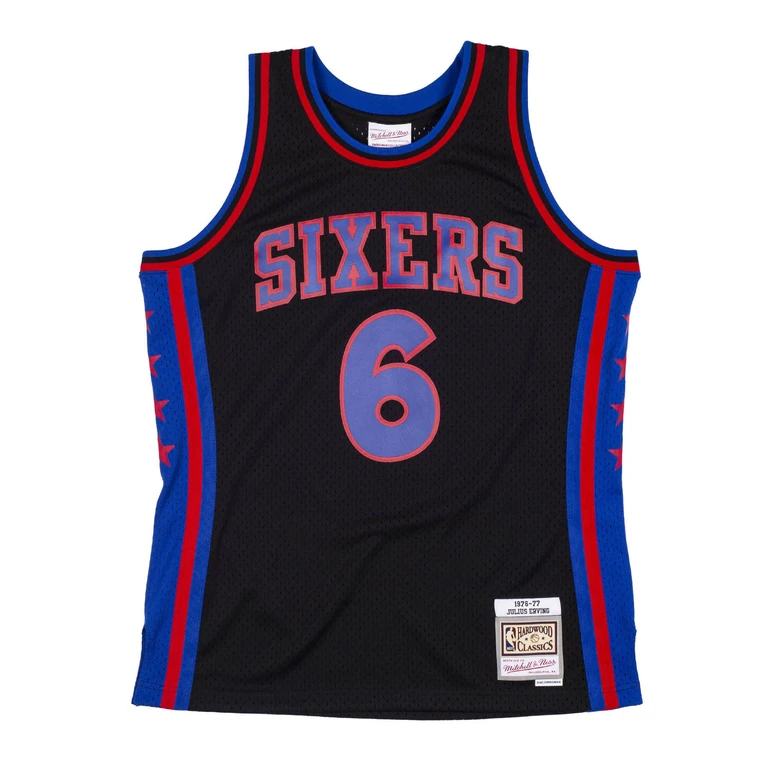 Men's NBA Reload Swingman Jersey 76Ers 1976 Julius Erving Jerseys