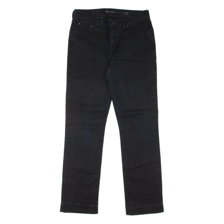 LEVI'S Classic Rise Womens Jeans Black Regular Straight W29 L29