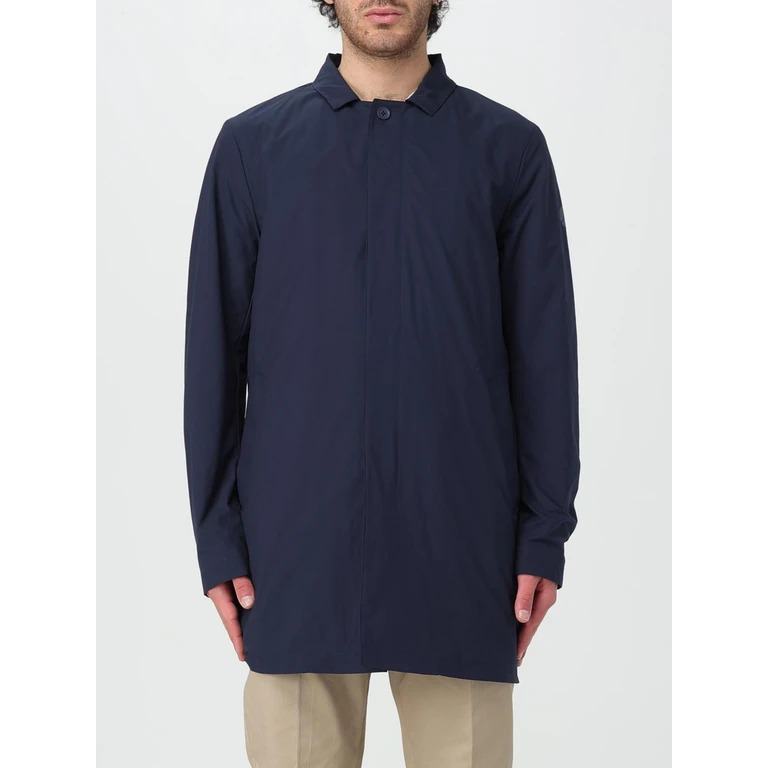 Coat Men color Blue (TOSHIROPM652790)