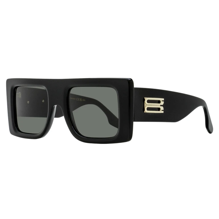 B-Monogram Rectangle Sunglasses VB677S 001 Black 51mm