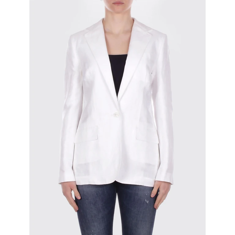 Jacket Woman color White (200P13643002)
