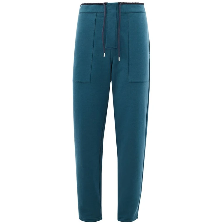 Ambush Blue Cotton Athletic Pants - Men