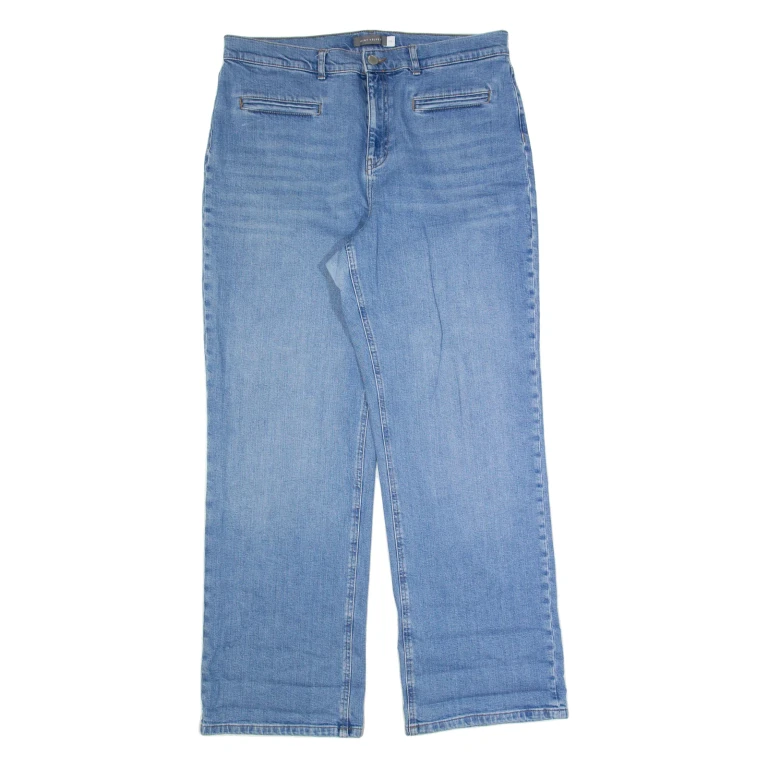 MINT VELVET Womens Jeans Blue Regular Straight W36 L31