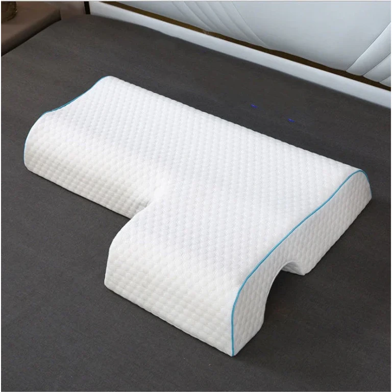 Couples Cuddle Pillow with Slow Rebound Memory Foam