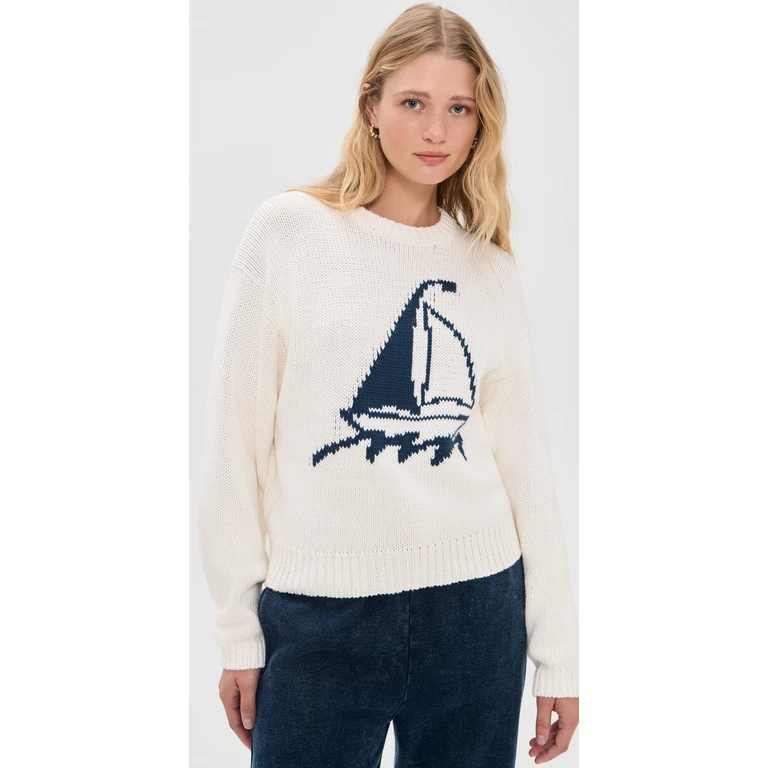 Ciao Lucia Josette Pullover Ivory M