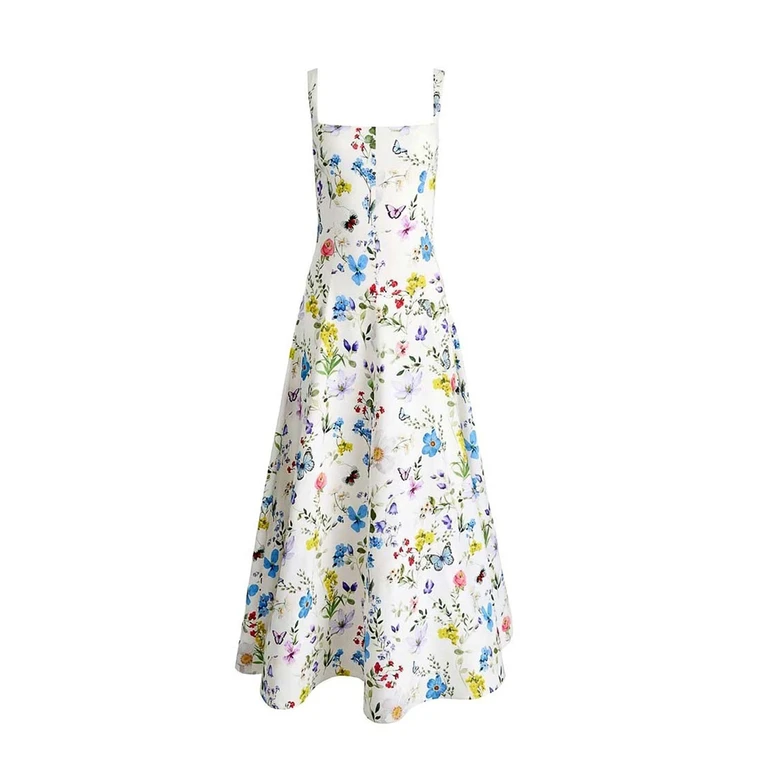 Robe De Cocktail - Multicolore (CC603P60514W125)