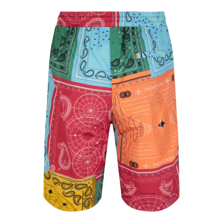 Bandana Nylon Shorts